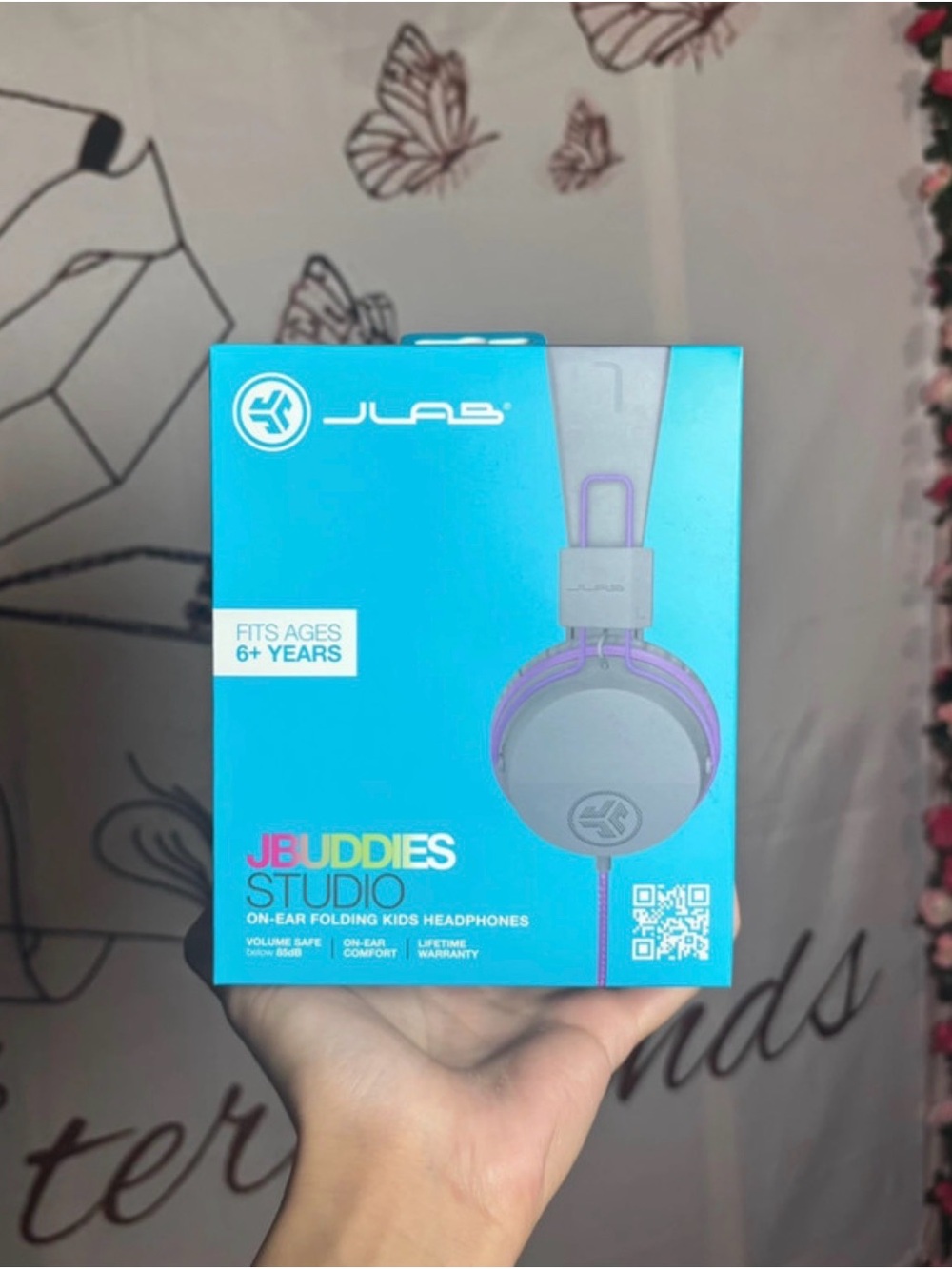 JBuddies Studio On-Ear Kids Headphones - Purple